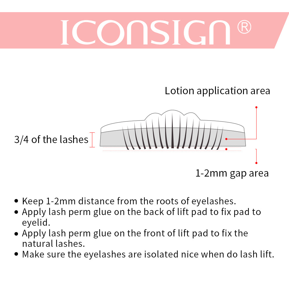 ICONSIGN Lash Lift Kit Lash Lifiting Eyelash Perming Kit Lash Curling Enhancer